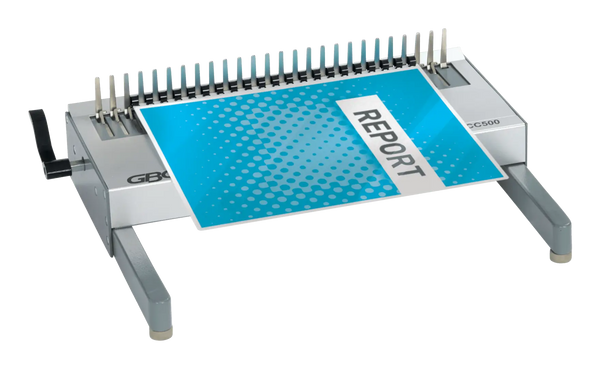 Relieuse manuelle GBC CC500 pour peignes plastique