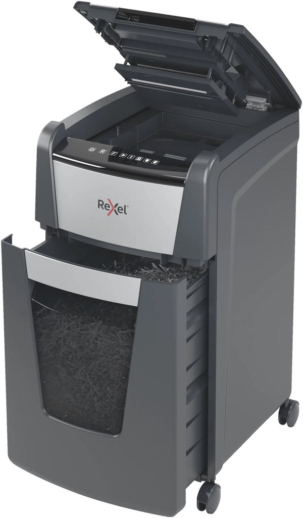 Destructeur de documents Rexel Optimum Auto+ 225X / 225M, broyeur de papier