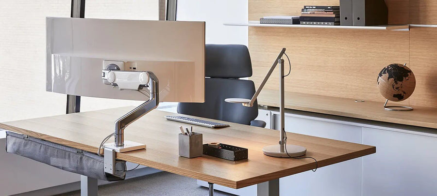 Bras Écran PC  - Support Bureau Ergonomiques et Écologiques - Arboreal France