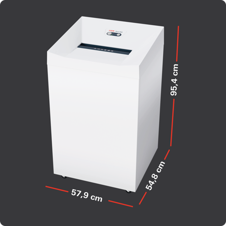 Dimensions du Pure 830 : 57,9 × 54,8 × 95,4 cm