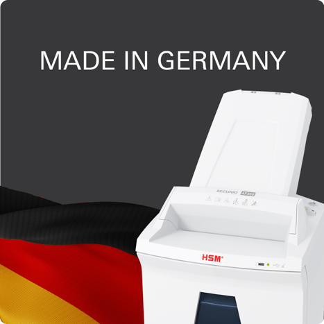 HSM SECURIO AF350 fabriqué en Allemagne