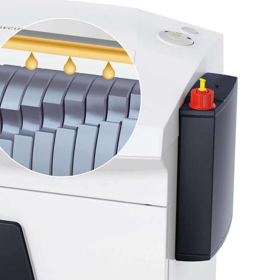 Destructeur HSM SECURIO B26 P-4 avec système de lubrification automatique Arboreal France