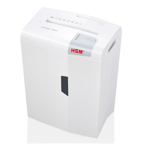 Destructeur de documents HSM shredstar X6pro, broyeur de papier avec bloc CD