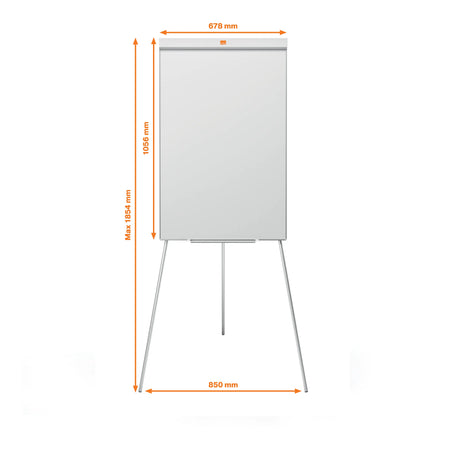 Chevalet à Trépied Acier Laqué Nano Clean - Standard 68*100 cm Nobo - GBC