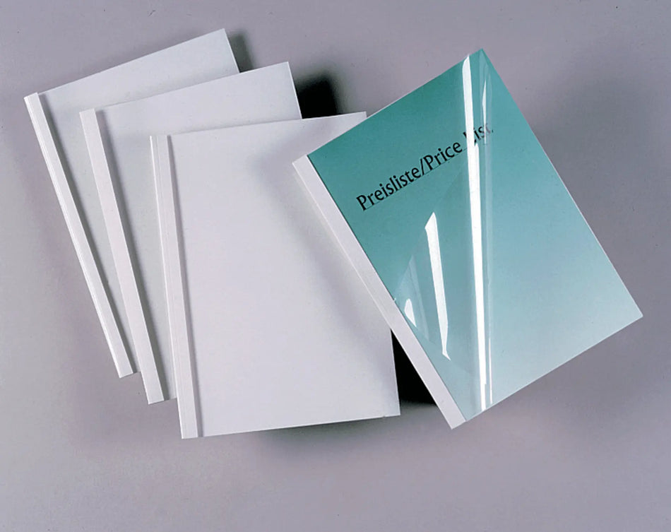 Couvertures thermiques GBC Standards de plusieurs tranches, face transparente
