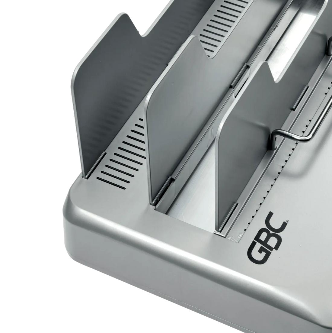 Planches de support du document dans la thermorelieuse GBC TB500