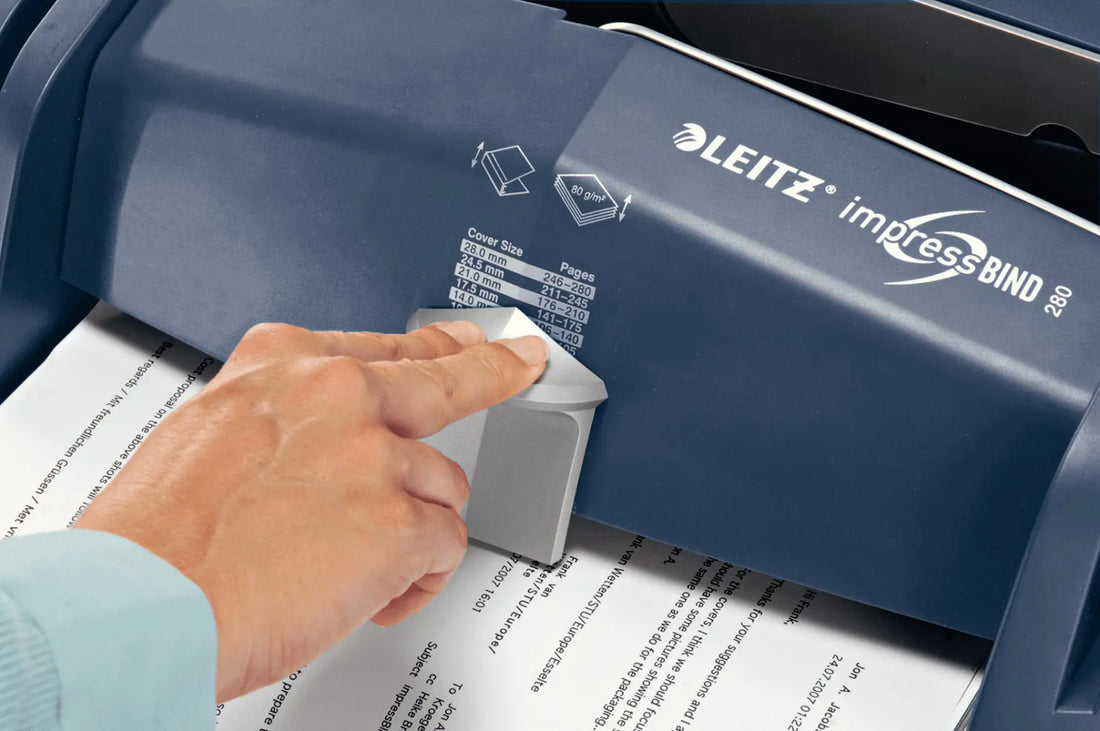 Leitz impressBIND 280 en situation