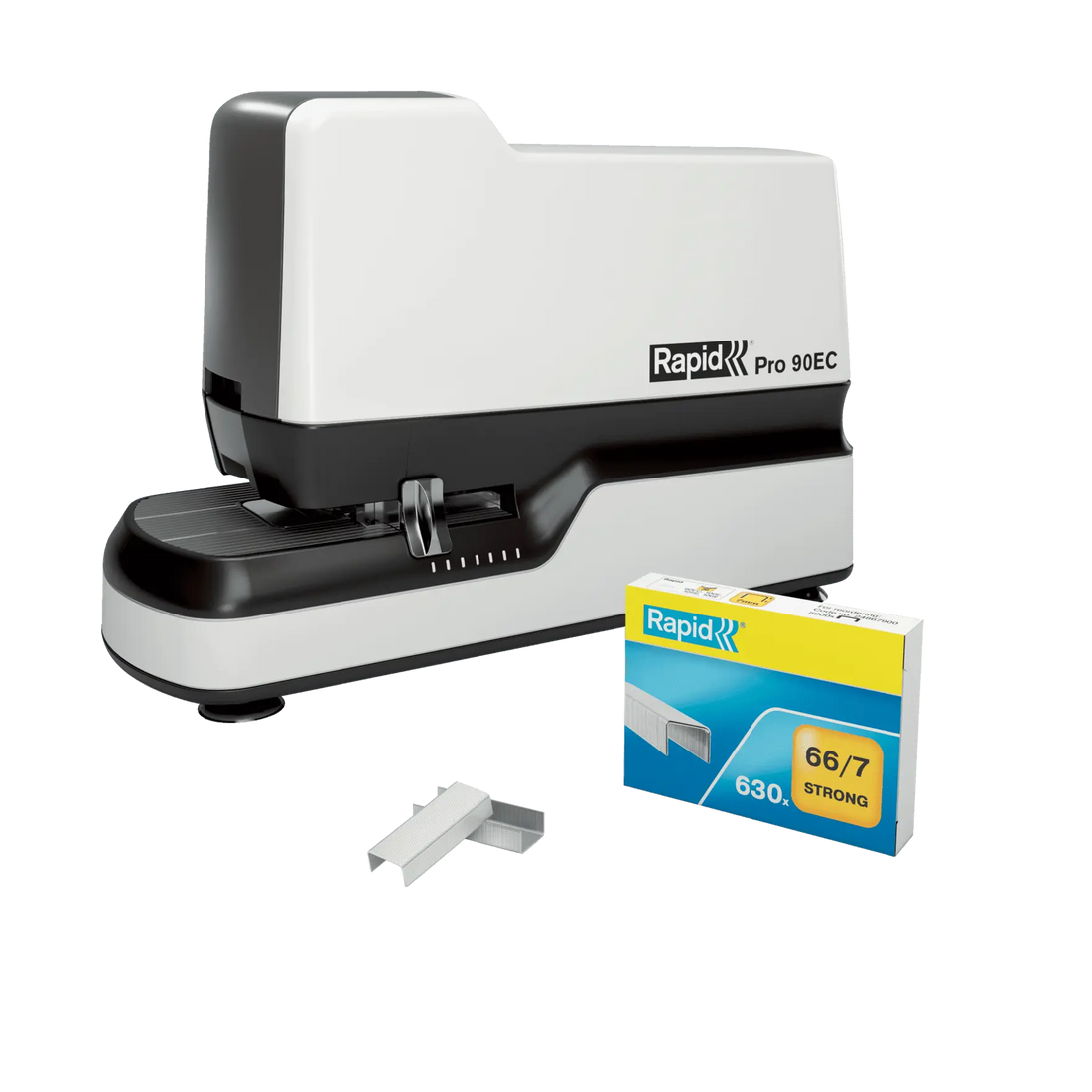 Agrafeuse électrique Rapid Pro 90EC blanche