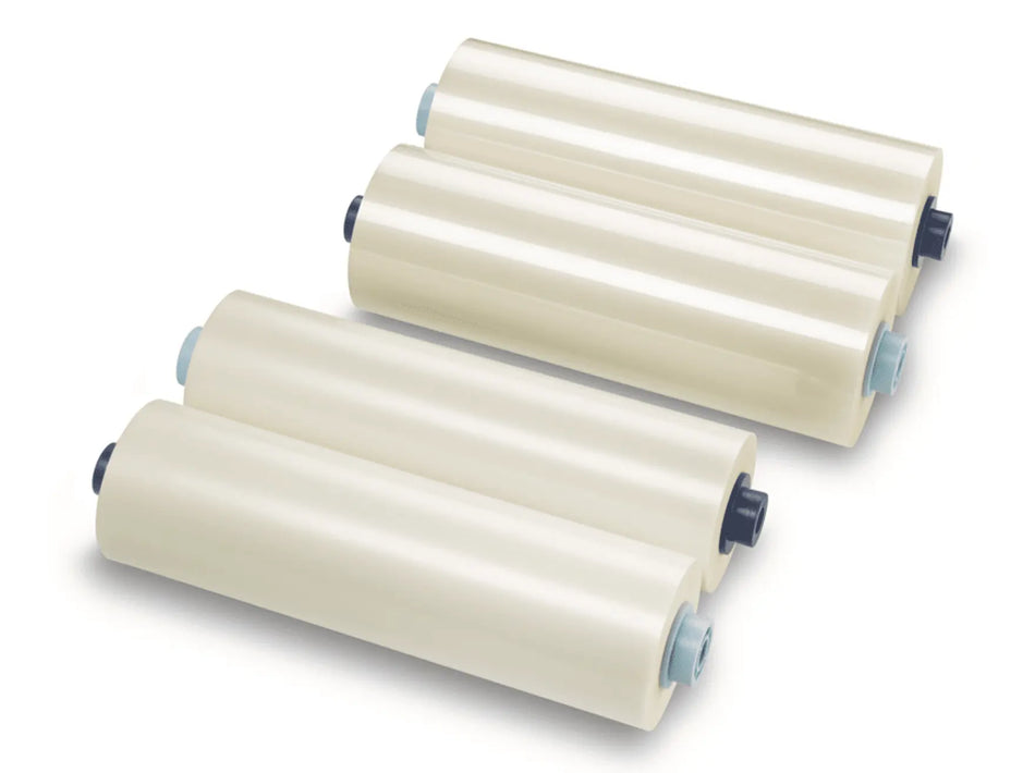 Rouleaux de film de plastification GBC EZload, embouts de couleur