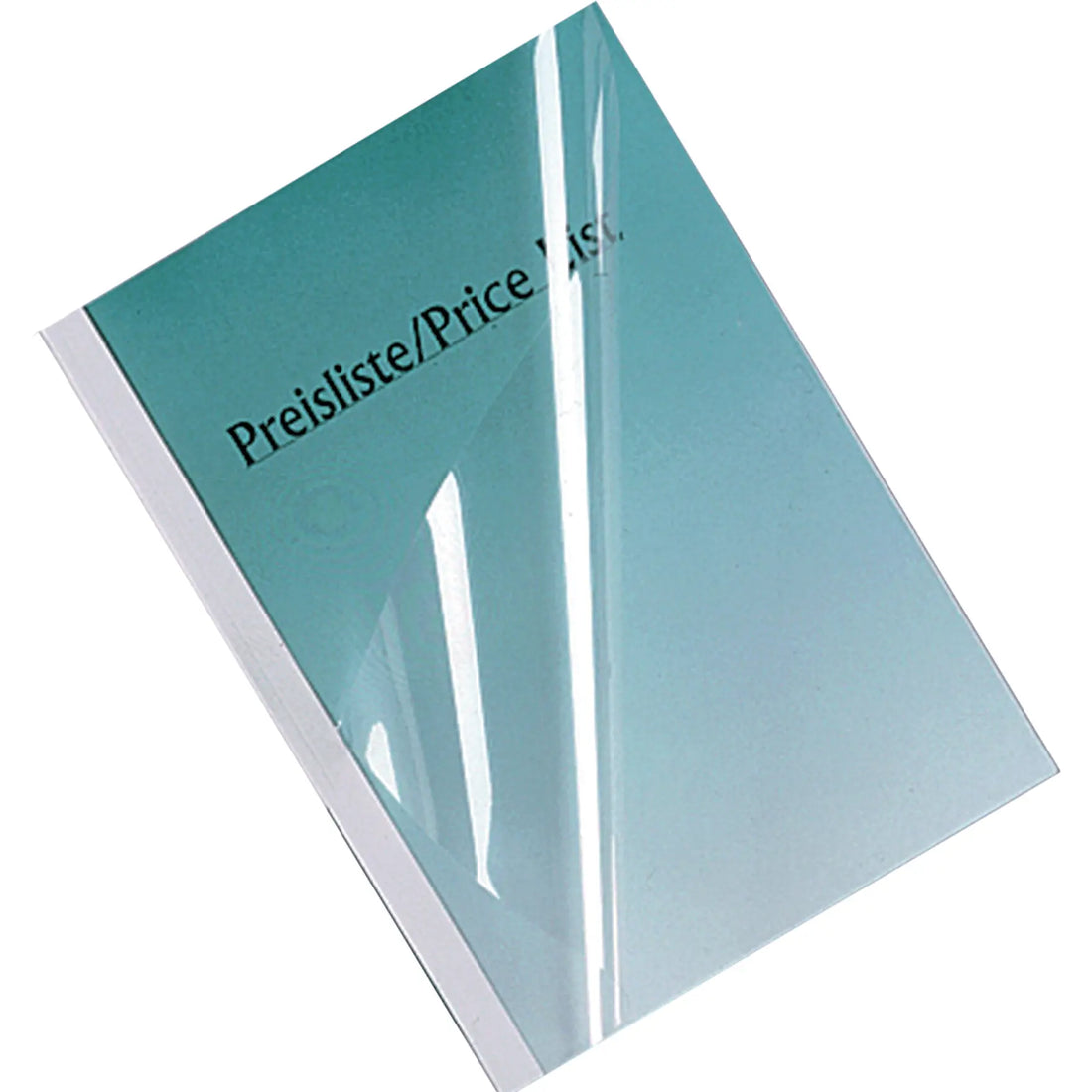 Face en PVC transparent d'une couverture thermique GBC Standards