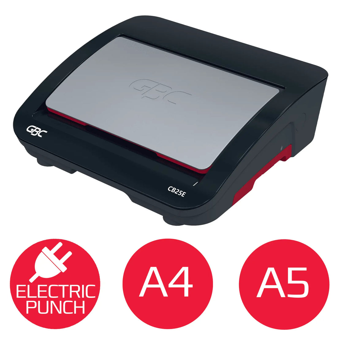 Bouton de perforation électrique de la GBC CB25E