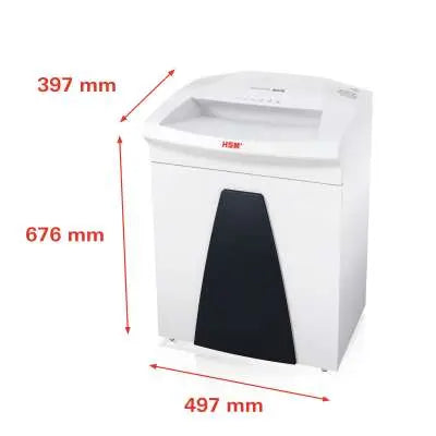 Destructeur HSM SECURIO B26 "P-4" avec système de lubrification automatique Arboreal France