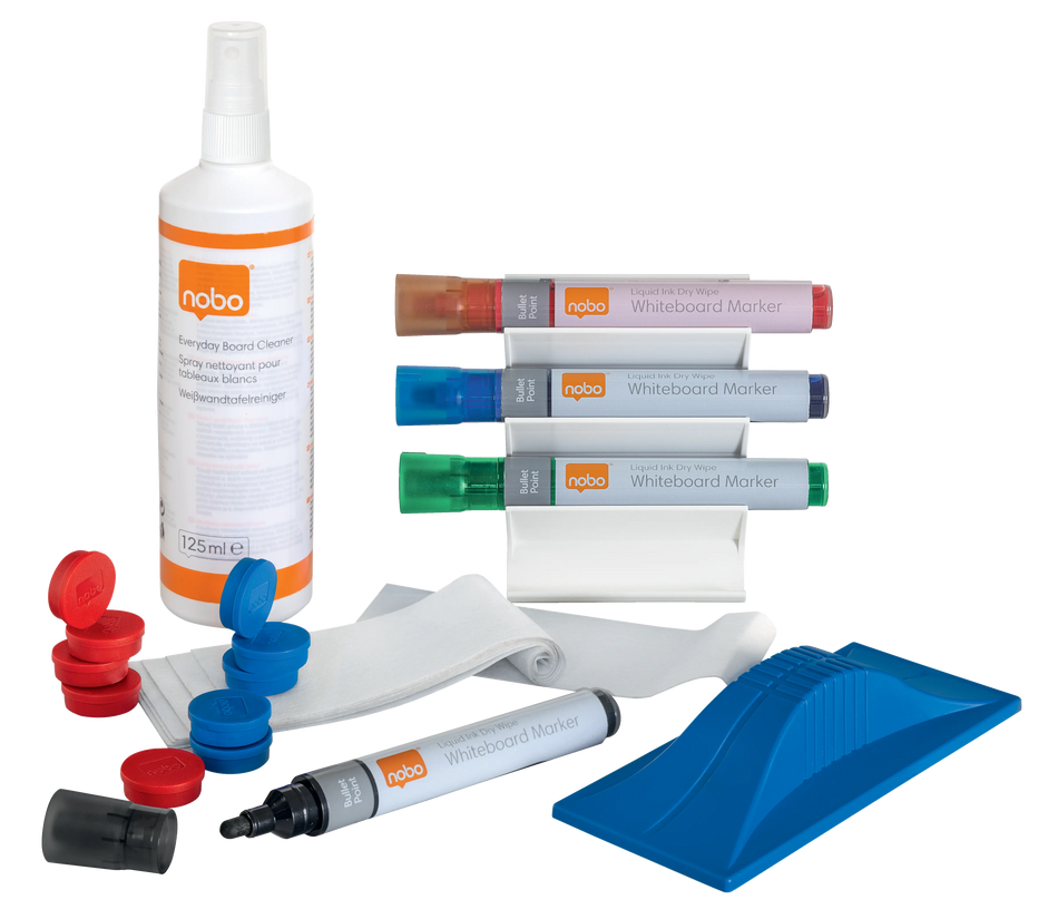 Kit pour Tableaux Blancs - Assortis Nobo - GBC