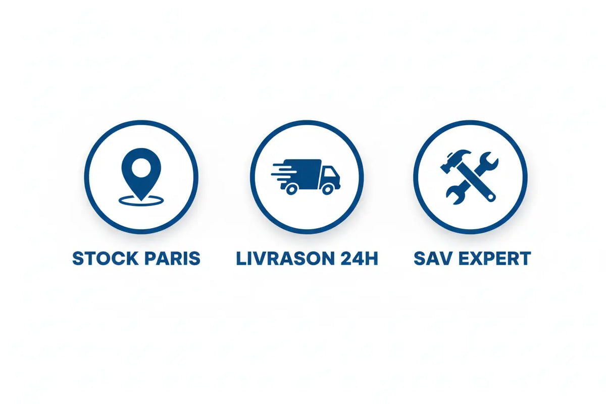 Stock Paris - Livraison 24h - SAV Expert
