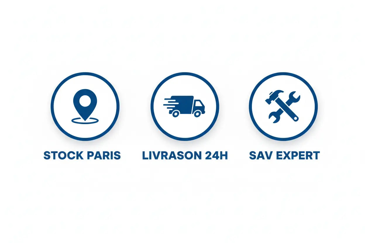 Stock Paris - Livraison 24h - SAV Expert