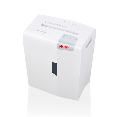 Destructeur de documents HSM shredstar S10, broyeur de papier avec bloc CD