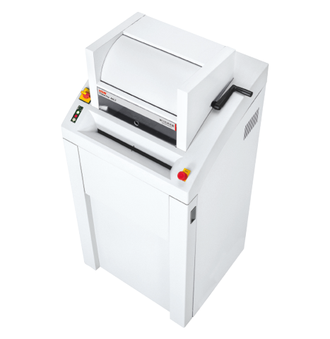 HSM Powerline 450.2, casier de rangement rabattable fermé