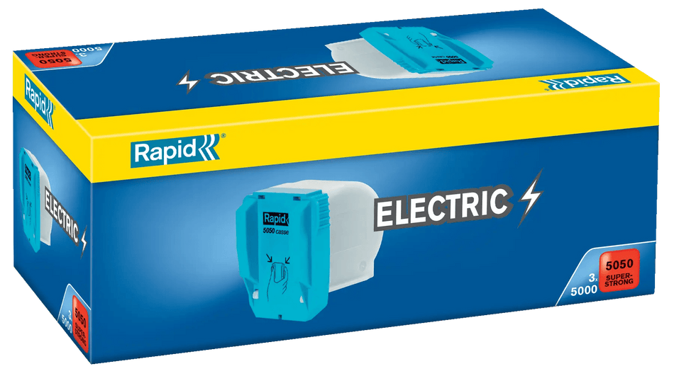 Cassette d'agrafes Rapid R5050, 3 cassettes de 5 000 agrafes