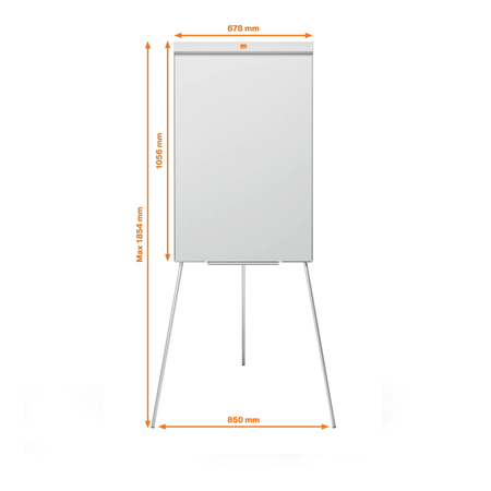 Chevalet à Trépied 68*100 cm – équipement bureautique pro – Arboreal France