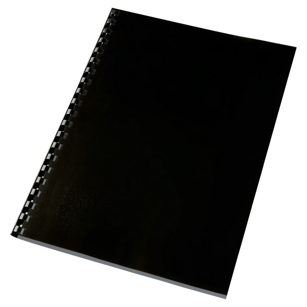 Couverture de reliure carton HiGloss GBC A4, noir