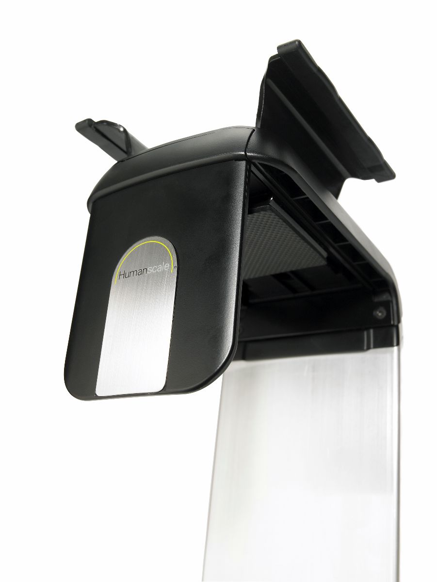 Support Humanscale CPU600, détail de la fixation sous bureau