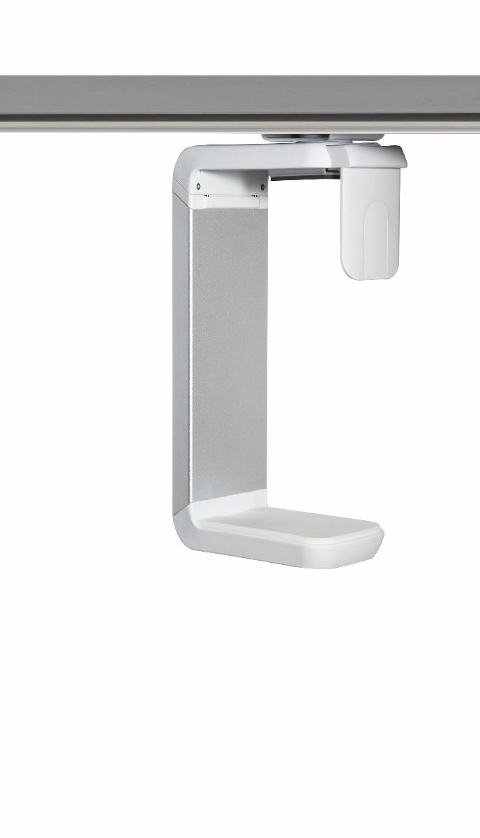 Support d'unité centrale Humanscale CPU600 et CPU200, CPU600 (tours de 90 à 230 mm), Blanc