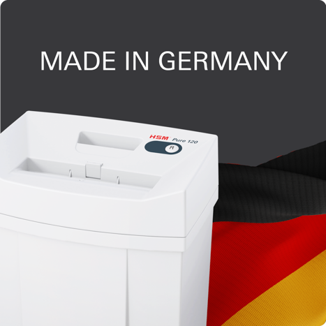 HSM Pure 120 fabriqué en Allemagne