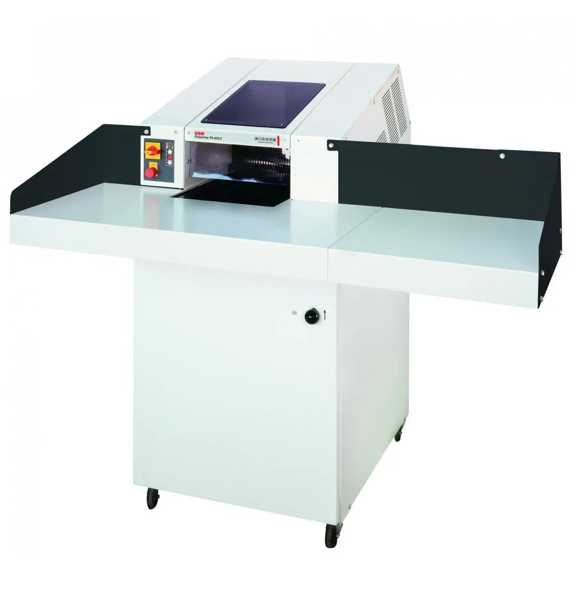 Destructeur de documents de grande capacité HSM Powerline FA 400.2 – équipement bureautique pro – Arboreal France