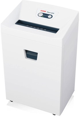 Destructeur de documents HSM Pure 420, broyeur de papier