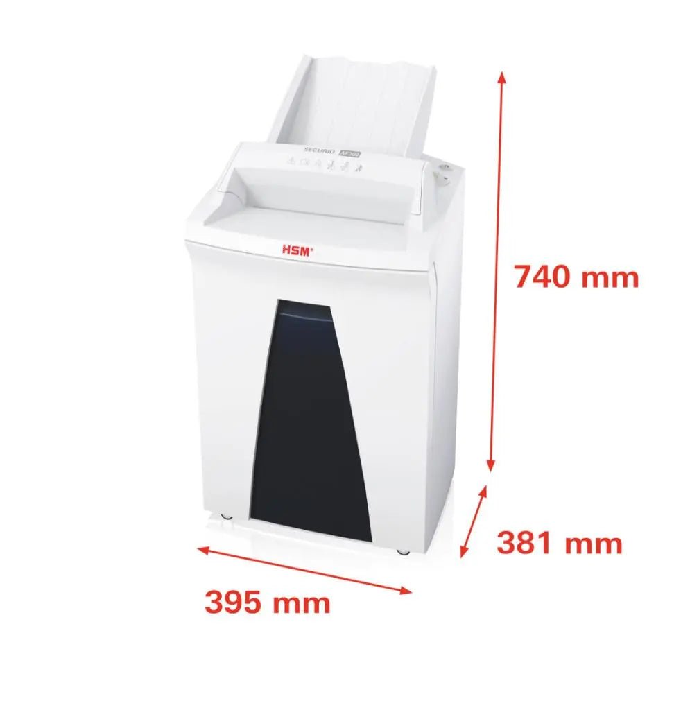 Destructeur de papier AF 300 SECURIO – équipement bureautique pro – Arboreal France