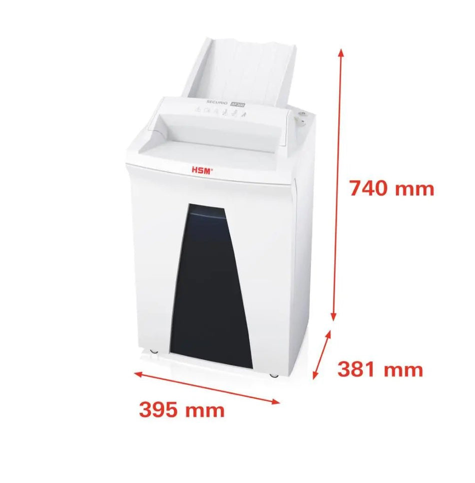 Destructeur de papier AF 300 SECURIO – équipement bureautique pro – Arboreal France