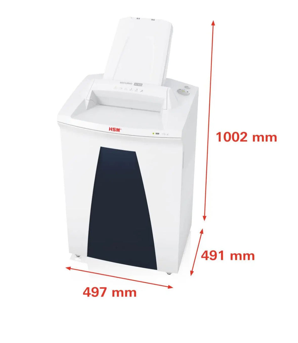 Destructeur de papier AF 500 SECURIO – équipement bureautique pro – Arboreal France