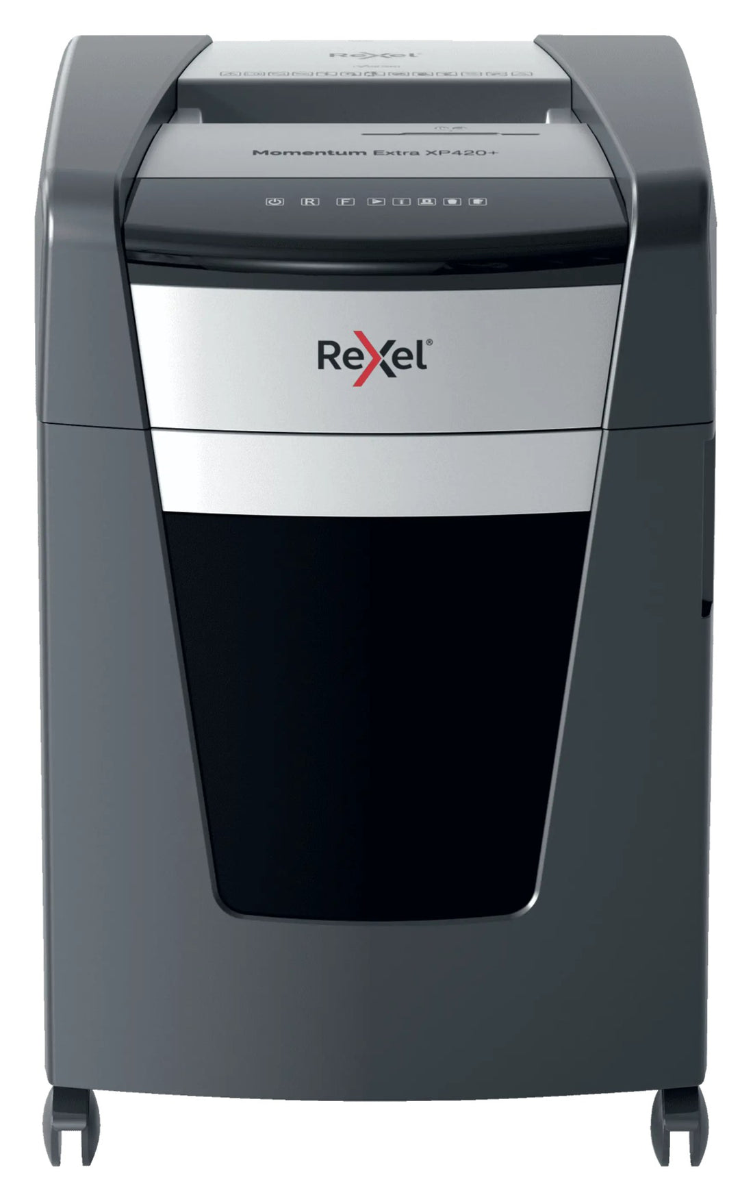 Destructeur de documents Rexel Momentum Extra XP420+, broyeur de papier : vue de face