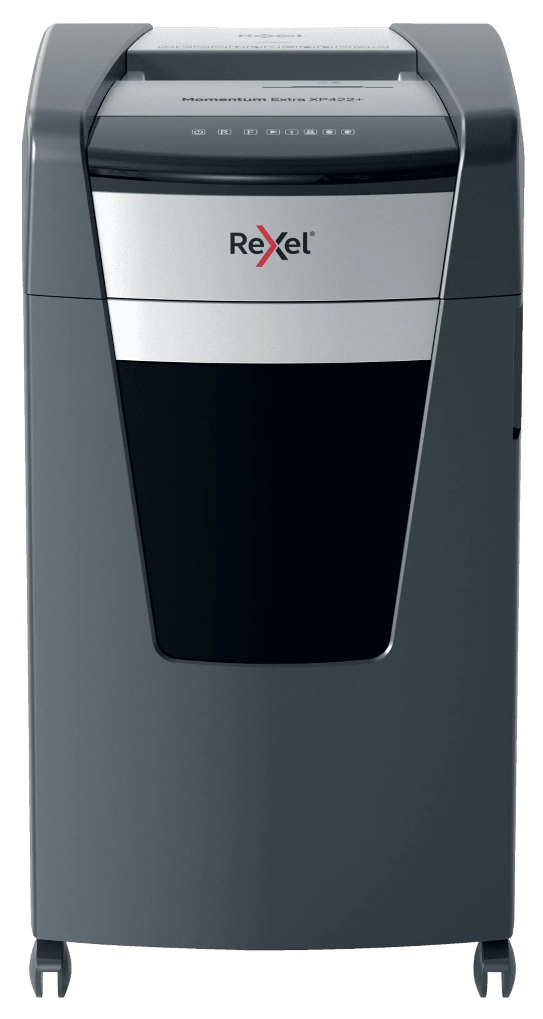 Destructeur de documents Rexel Momentum Extra XP422+, broyeur de papier : vue de face