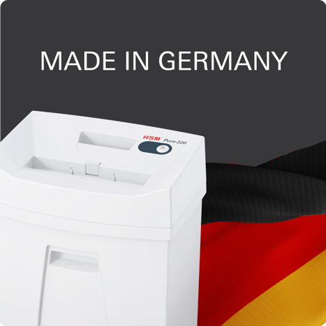 HSM Pure 220 fabriqué en Allemagne