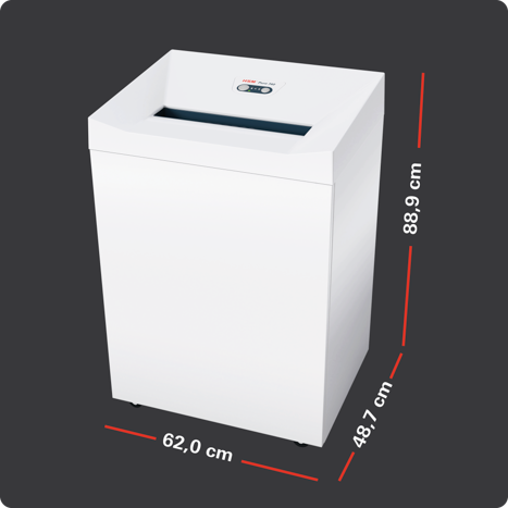 Dimensions du Pure 740 : 62 × 48,7 × 88,9 cm