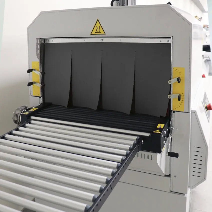 Filmeuse alimentaire FP560A en acier Inox - Machine de Conditionnement en L Semi - Automatique – équipement bureautique pro – Arboreal France