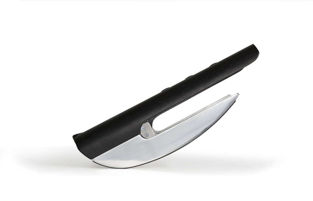 Repose-pieds Humanscale FR500 noir, vue de profil