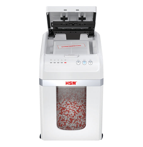 Destructeur de documents HSM shredstar Autofeed X200 / X300 P-4 – Chargeur automatique