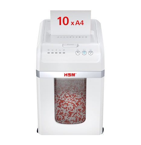 Destructeur de documents (broyeur de papier) HSM shredstar Autofeed X200 / X300 P-4 – vue 4