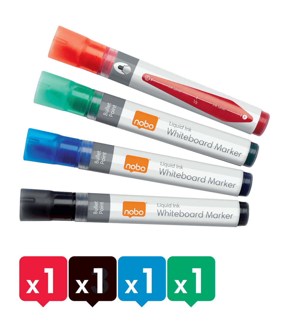 Marqueurs Liquid Ink, Ogive Assortis – équipement bureautique pro – Arboreal France
