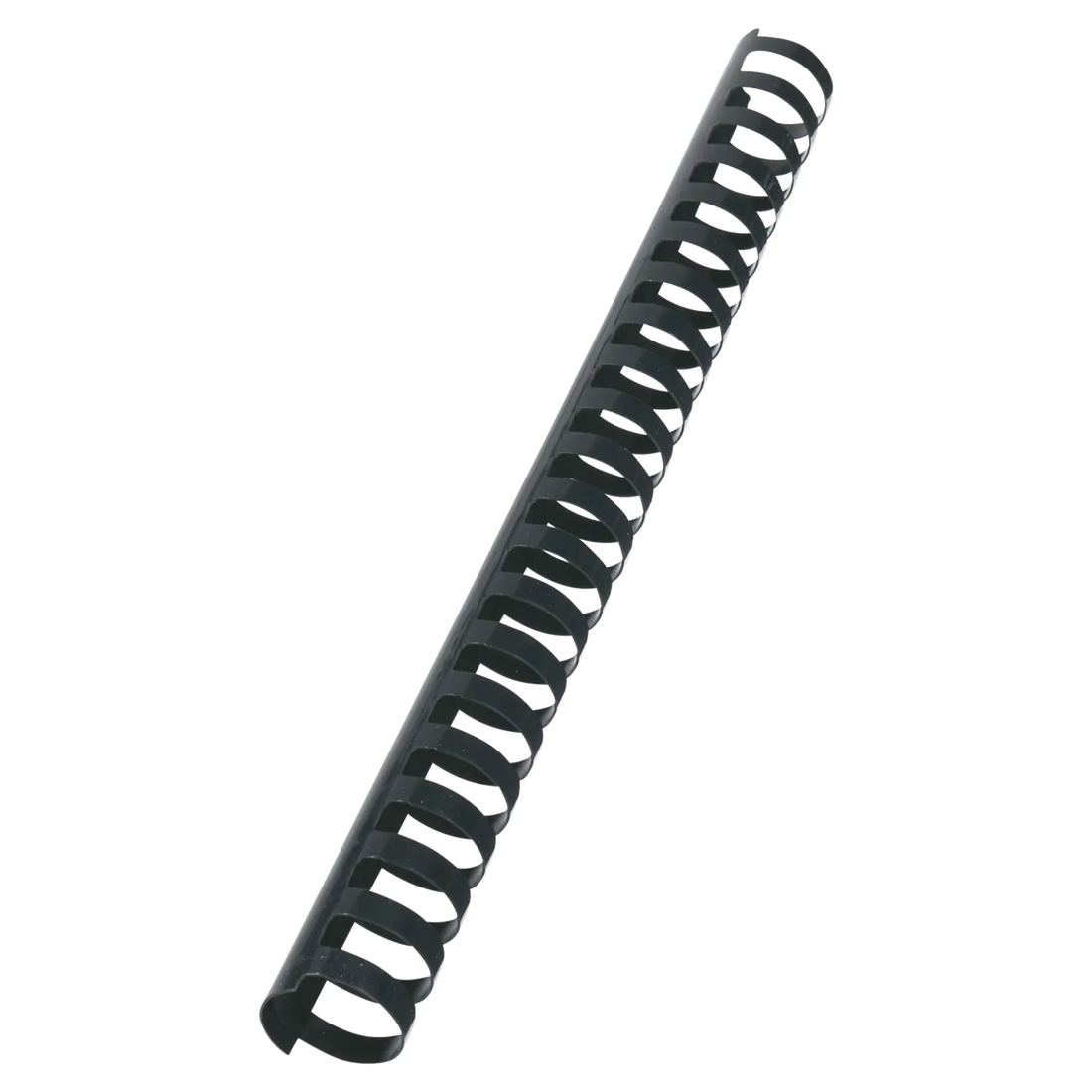 Peignes Plastique Reliure COMBIND GBC - 6mm à 51mm - 4 Couleurs, 25 mm (boîte de 50), noir