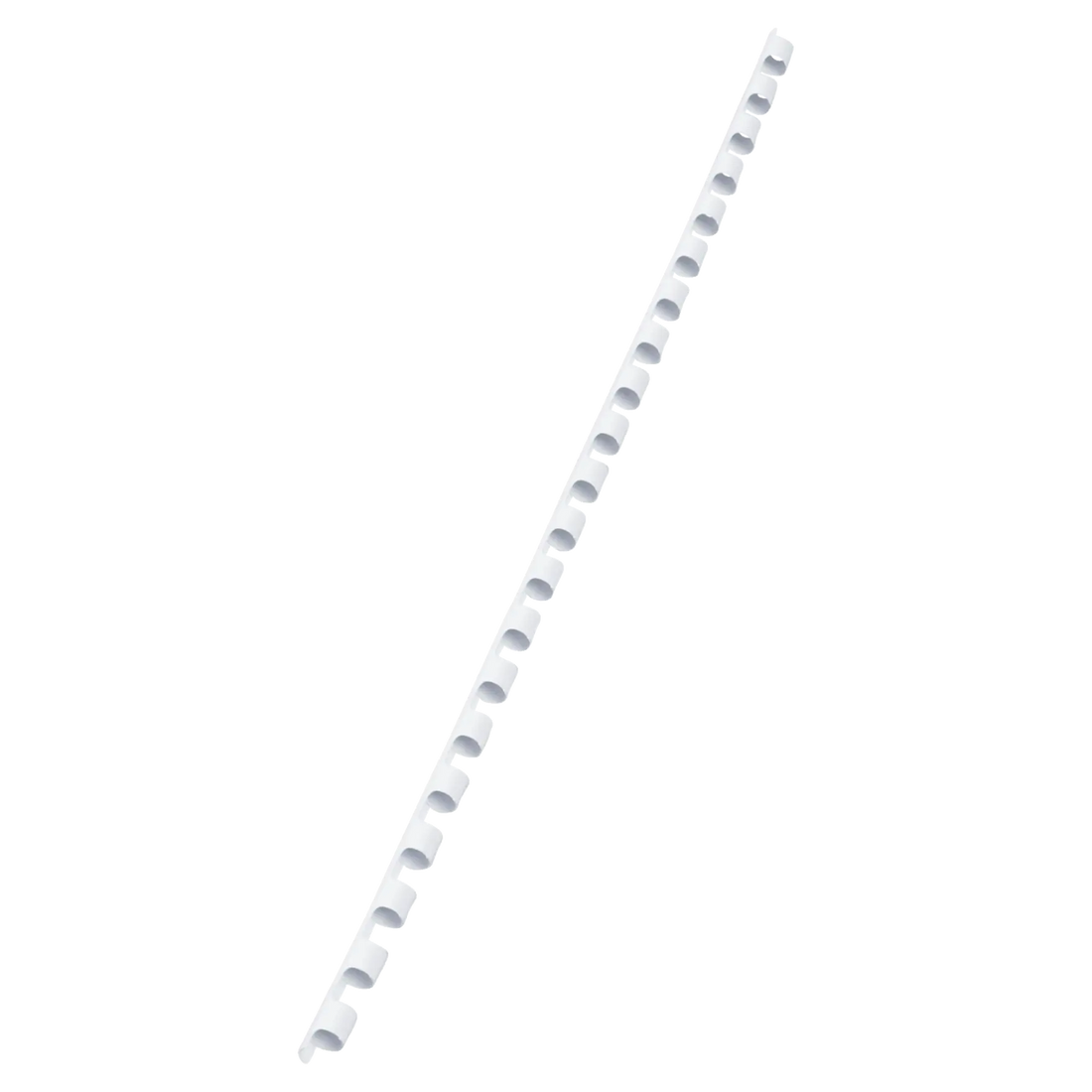Peignes Plastique Reliure COMBIND GBC - 6mm à 51mm - 4 Couleurs, 6 mm (boîte de 100), blanc