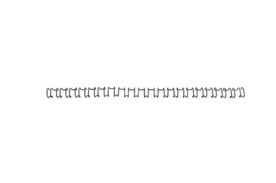 Peignes Métalliques MultiBind GBC 21 Boucles - Reliure Définitive A4, 6 à 14 mm, 6mm, noir
