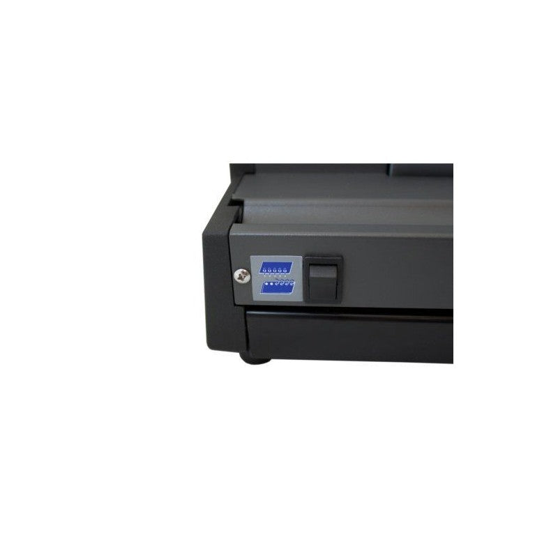Détail des commandes du perforelieur CoilMac EX