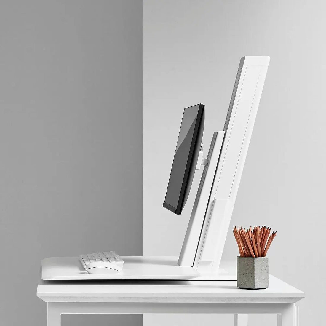 Support assis-debout Humanscale QuickStand Eco