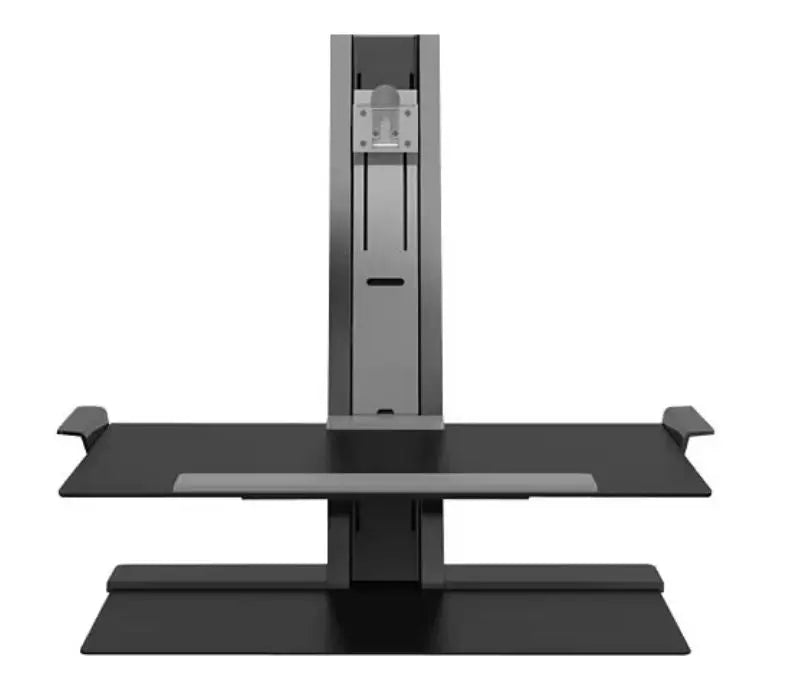 Support assis-debout Humanscale Quick Stand, noir, 1 écran, Socle autonome