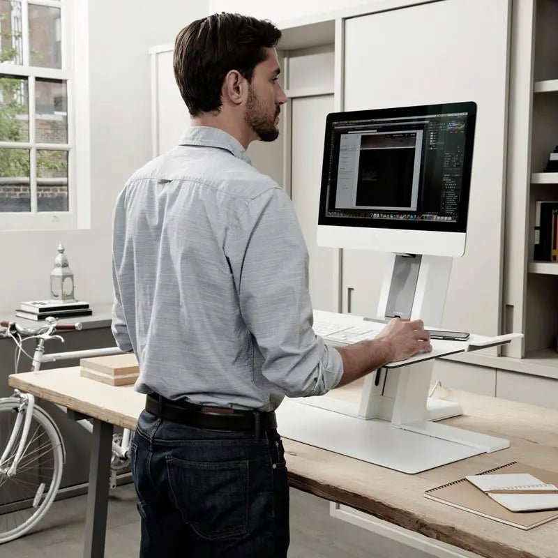 Support assis-debout Humanscale Quick Stand