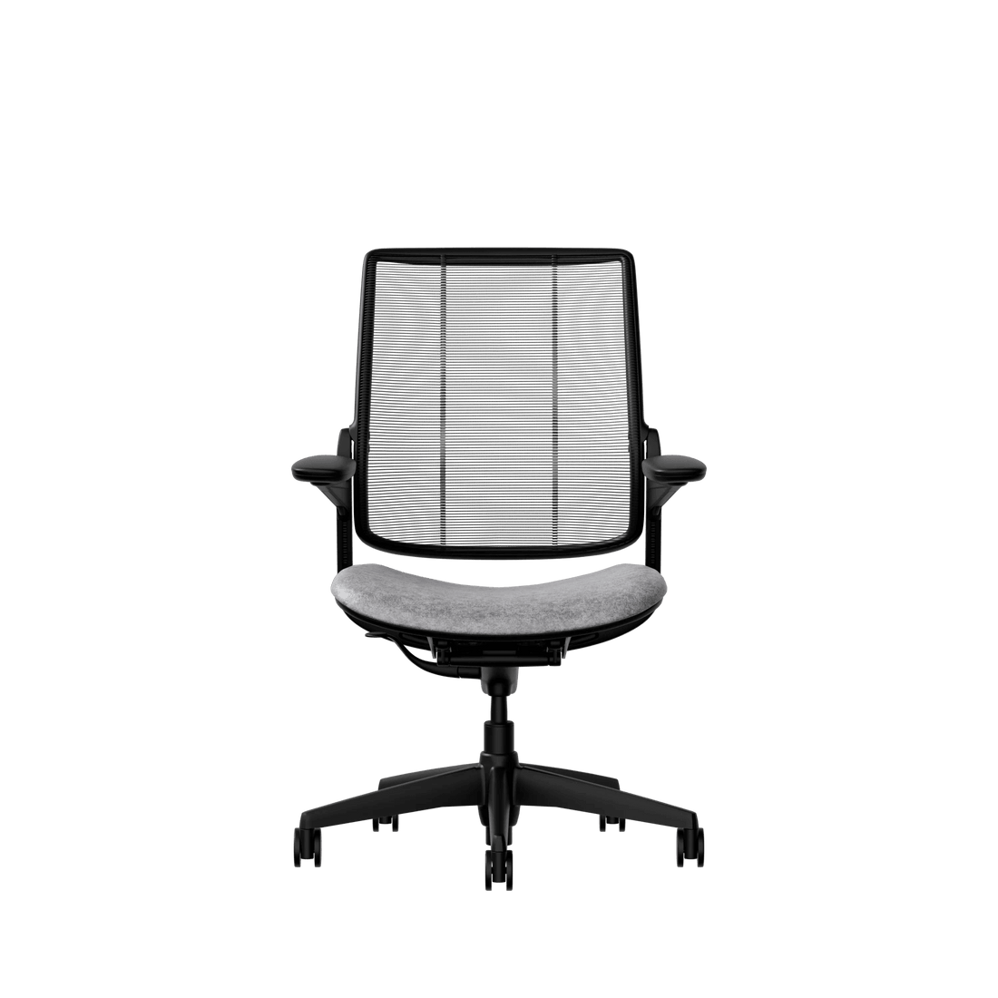 Siège Humanscale Smart Ocean noir, vue de face