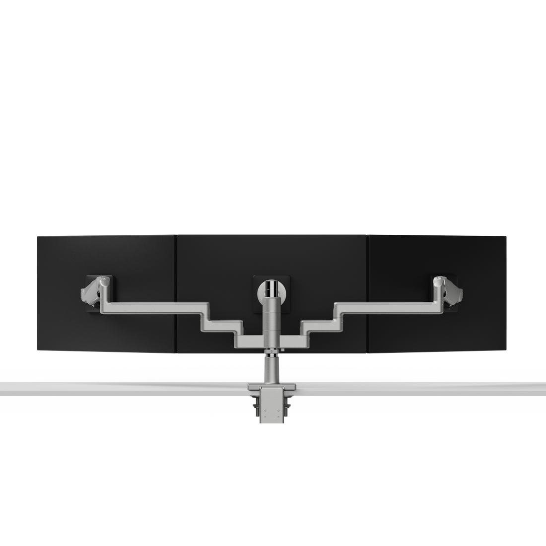 Bras support écran Humanscale M/Flex à trois écrans, bras M2 Pro